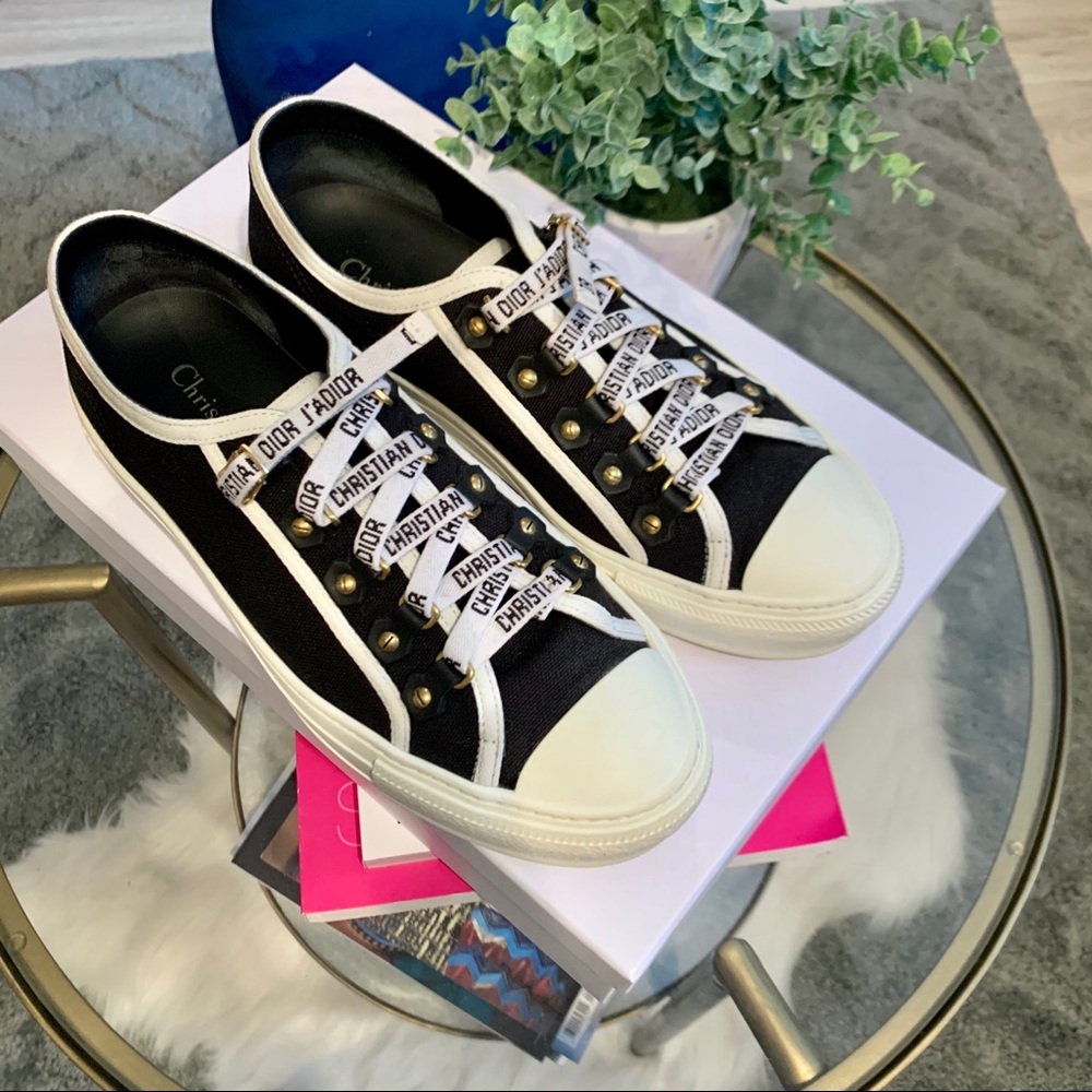 DIOR WALK’N SNEAKER! BLACK SZ 37!